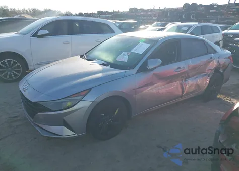 2021 Hyundai Elantra Sel from USA, damaged, VIN 5NPLM4AG2MH009425